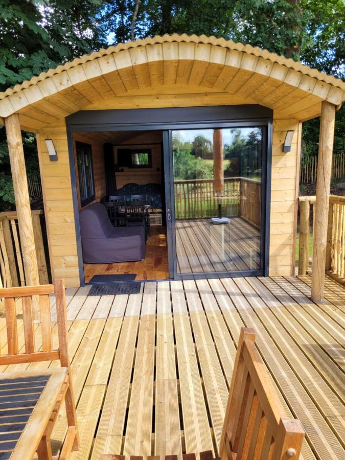 Roulotte Escapade Nature A Morainville - Normandie Экстерьер фото