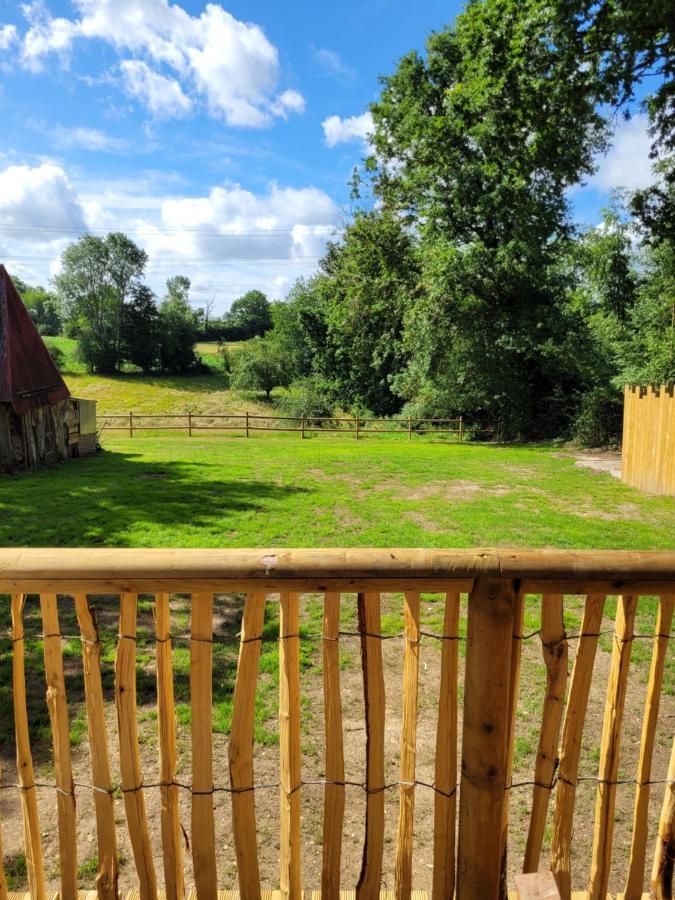 Roulotte Escapade Nature A Morainville - Normandie Экстерьер фото